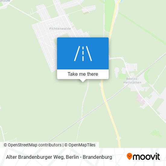 Alter Brandenburger Weg map