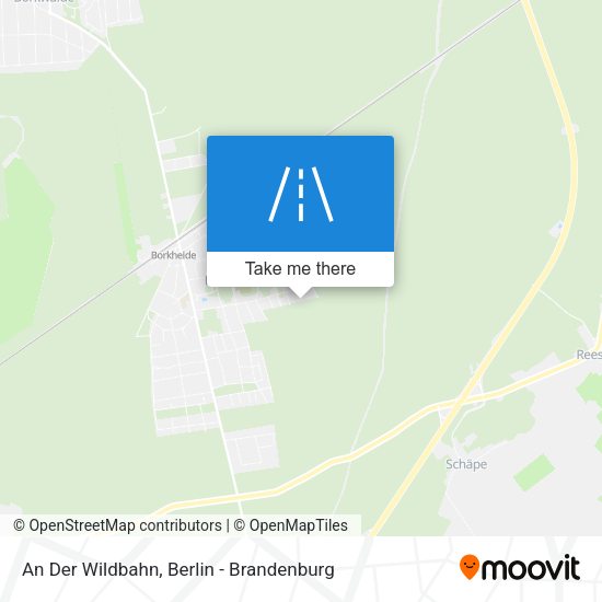 An Der Wildbahn map