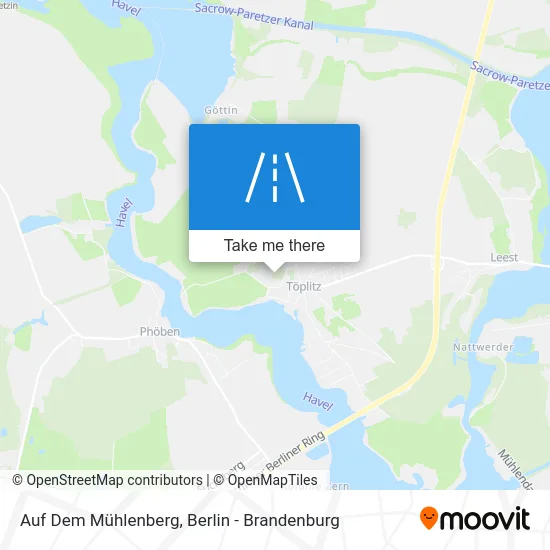 Карта Auf Dem Mühlenberg