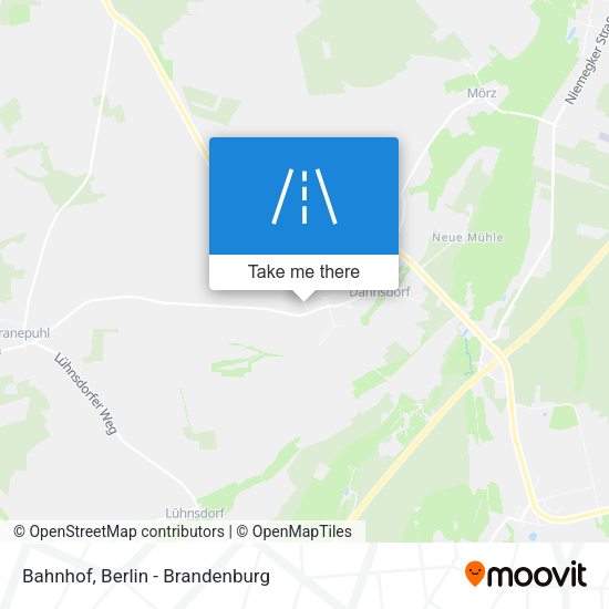 Bahnhof map
