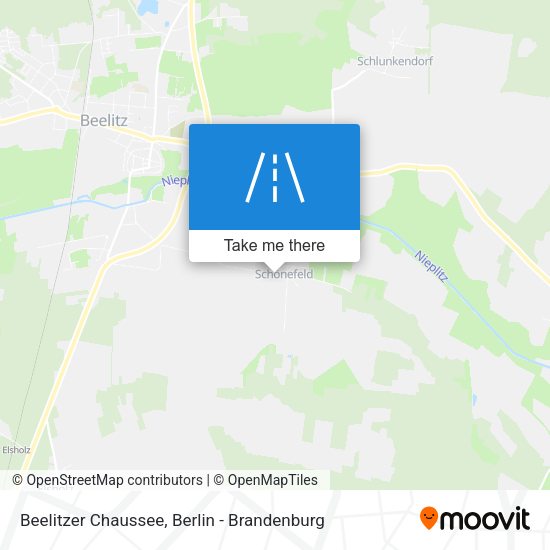 Beelitzer Chaussee map