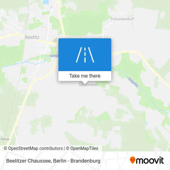 Beelitzer Chaussee map