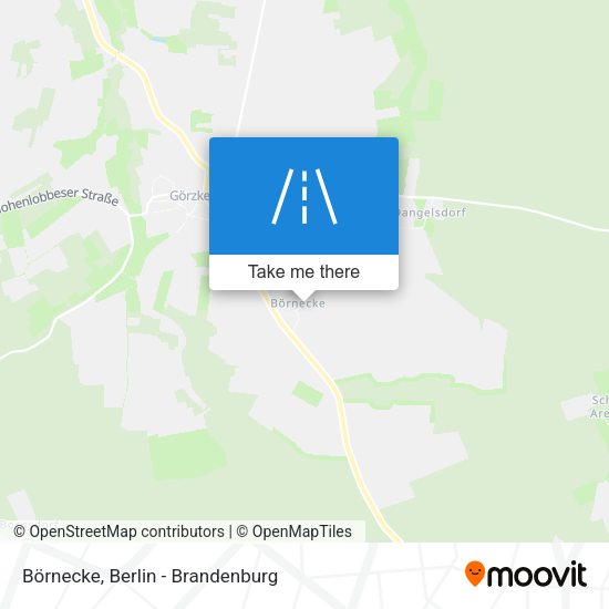 Börnecke map