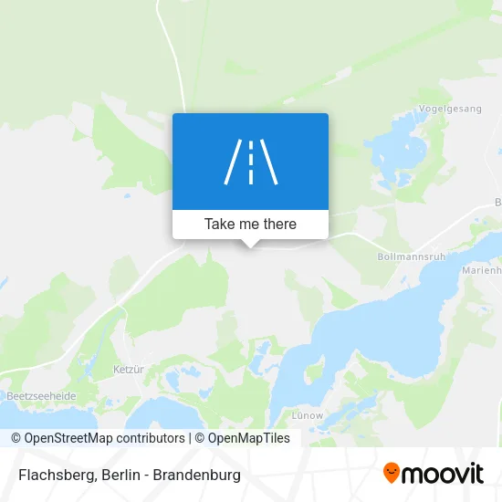 Карта Flachsberg