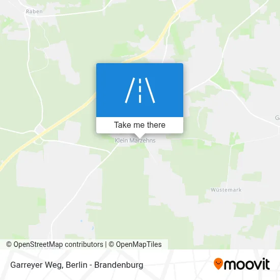 Garreyer Weg map