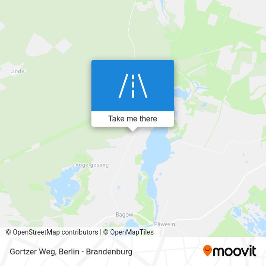 Gortzer Weg map