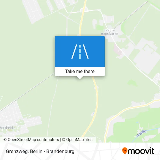 Карта Grenzweg
