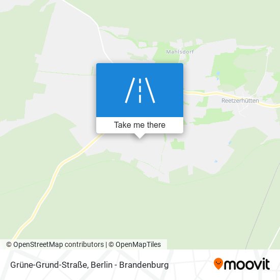 Grüne-Grund-Straße map