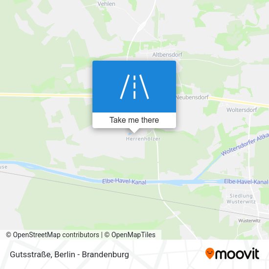 Gutsstraße map