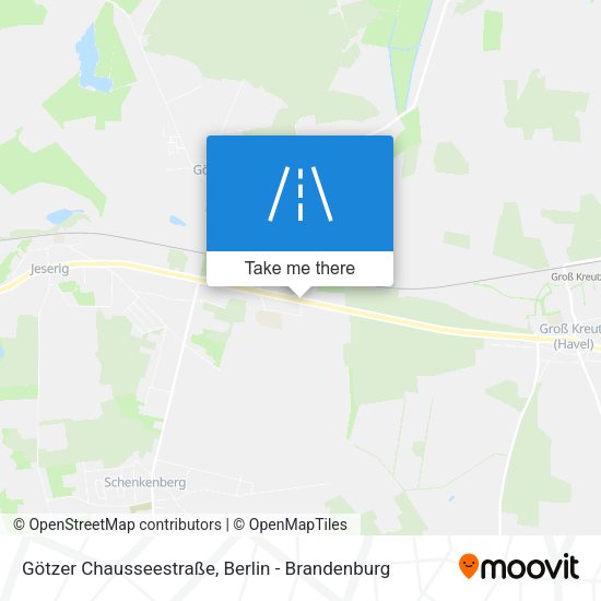 Götzer Chausseestraße map