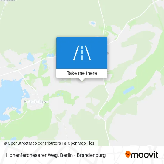 Карта Hohenferchesarer Weg