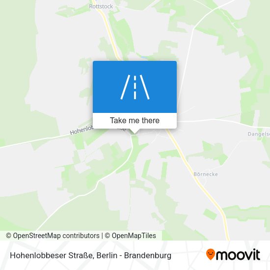 Hohenlobbeser Straße map