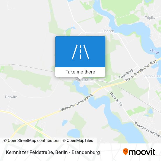 Kemnitzer Feldstraße map