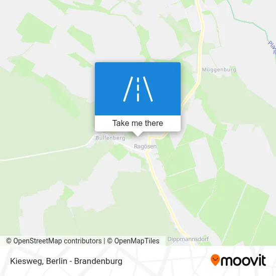Kiesweg map