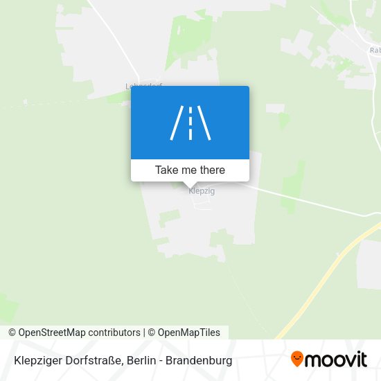 Klepziger Dorfstraße map