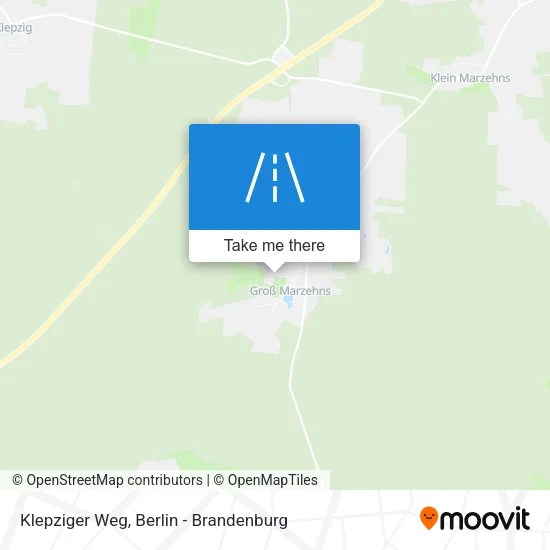 Карта Klepziger Weg