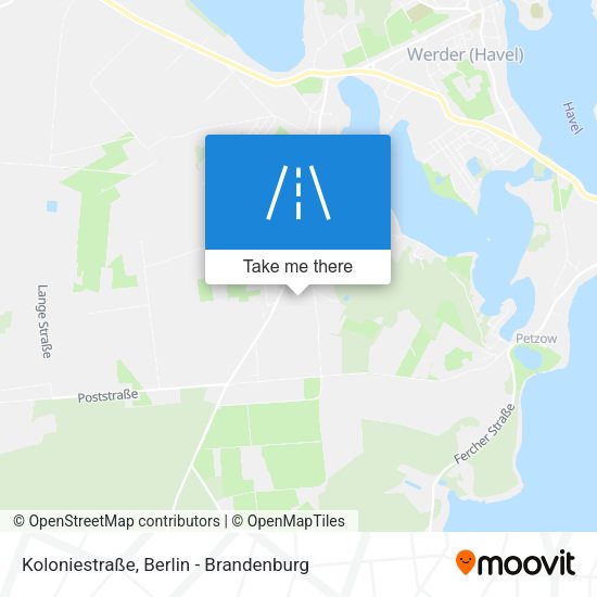 Koloniestraße map