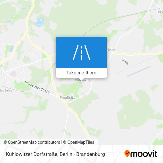 Kuhlowitzer Dorfstraße map