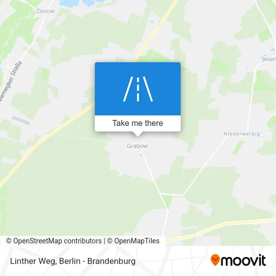 Карта Linther Weg