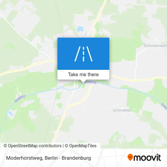 Moderhorstweg map