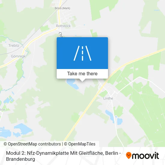 Карта Modul 2: Nfz-Dynamikplatte Mit Gleitfläche