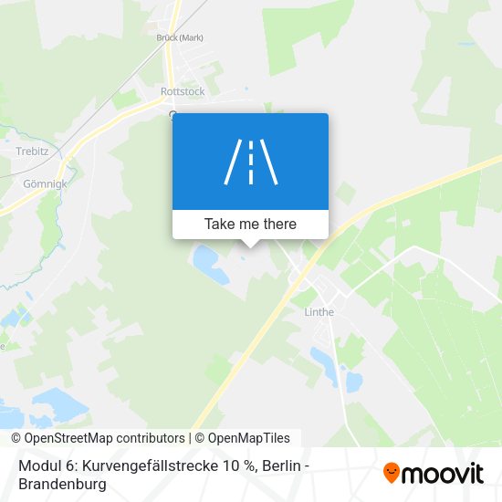 Modul 6: Kurvengefällstrecke 10 % map