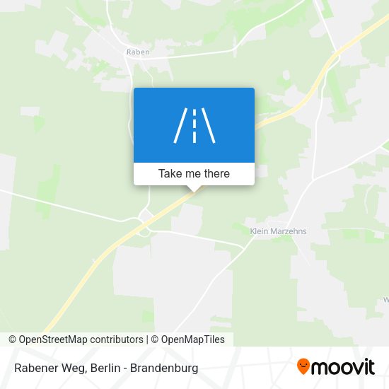 Rabener Weg map