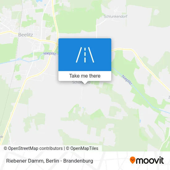 Карта Riebener Damm
