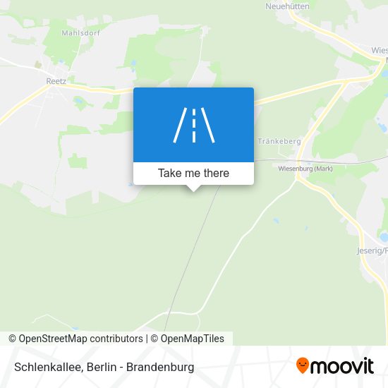 Schlenkallee map