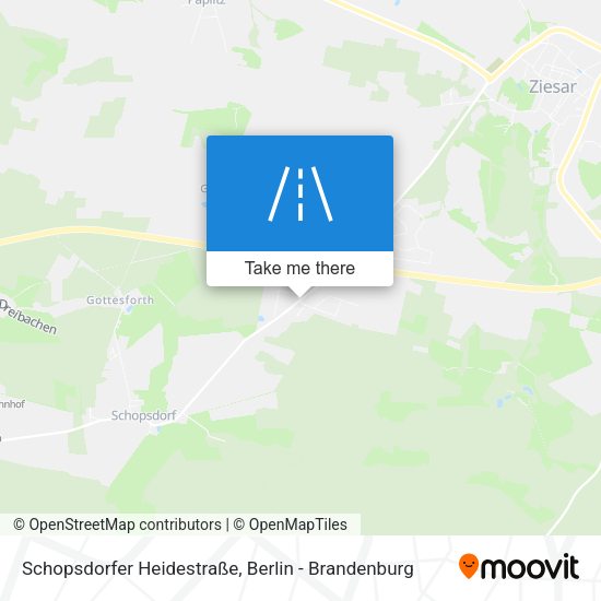 Schopsdorfer Heidestraße map