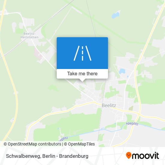Schwalbenweg map
