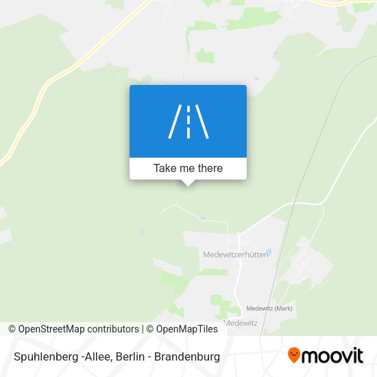 Spuhlenberg -Allee map