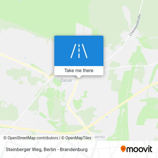 Steinberger Weg map