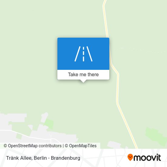 Tränk Allee map