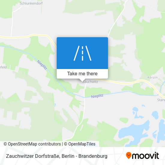 Zauchwitzer Dorfstraße map