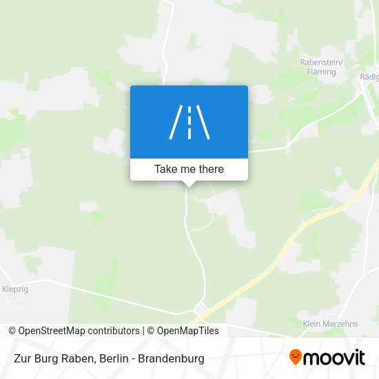 Zur Burg Raben map