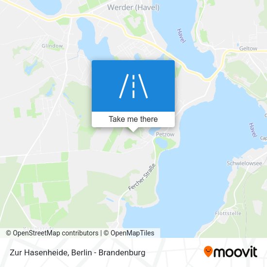 Zur Hasenheide map