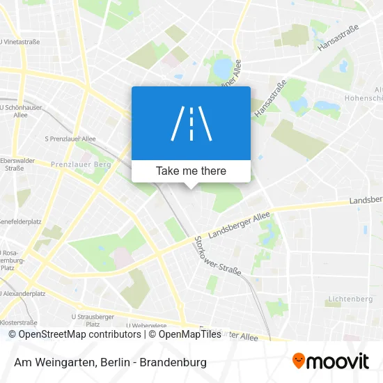 Карта Am Weingarten