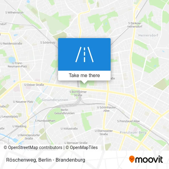 Карта Röschenweg
