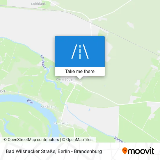 Карта Bad Wilsnacker Straße