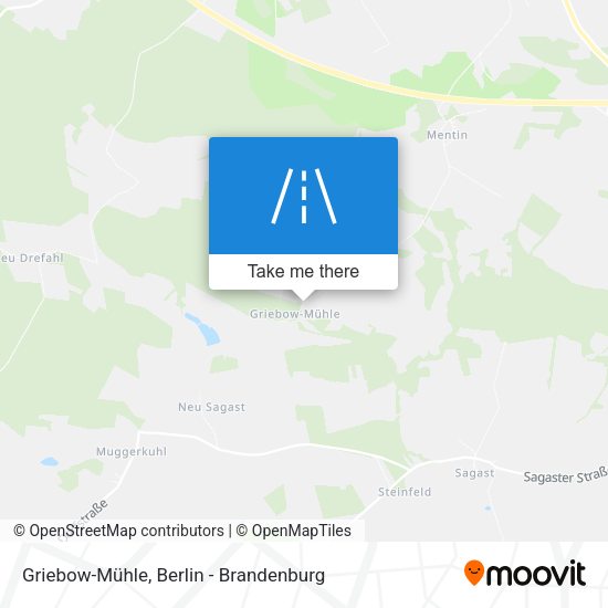 Griebow-Mühle map