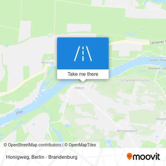Карта Honigweg