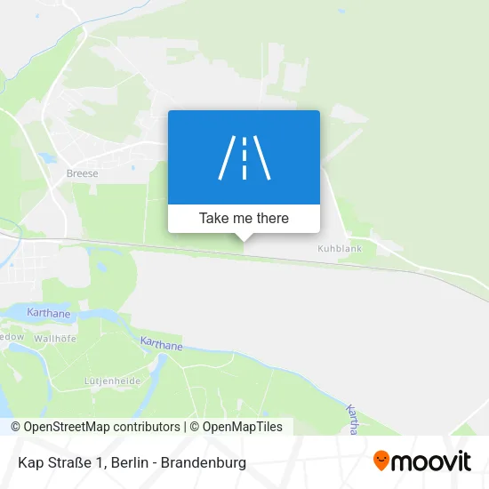 Карта Kap Straße 1