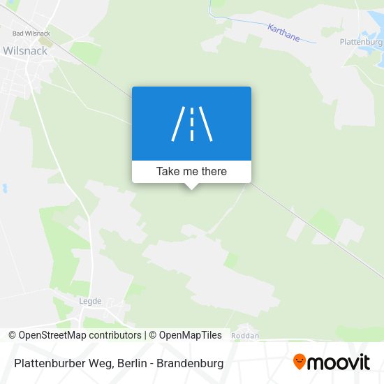 Plattenburber Weg map