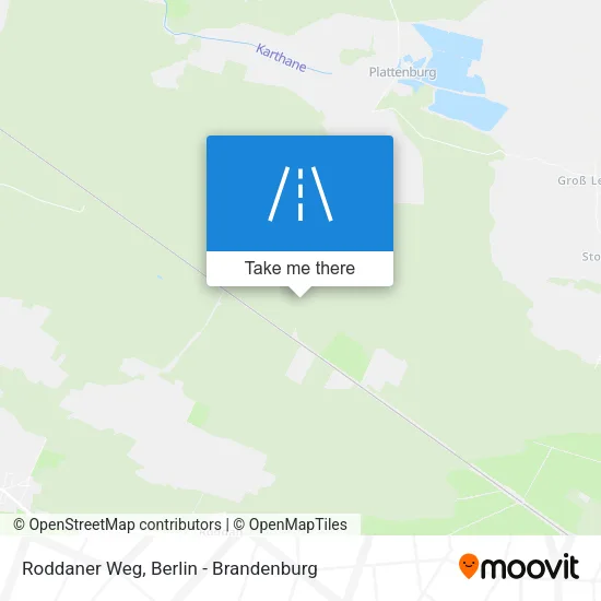 Roddaner Weg map