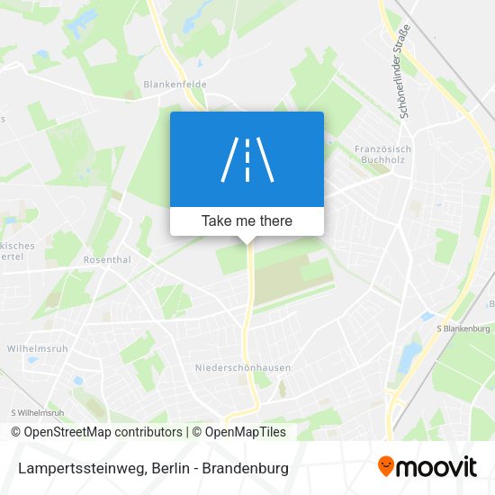 Lampertssteinweg map