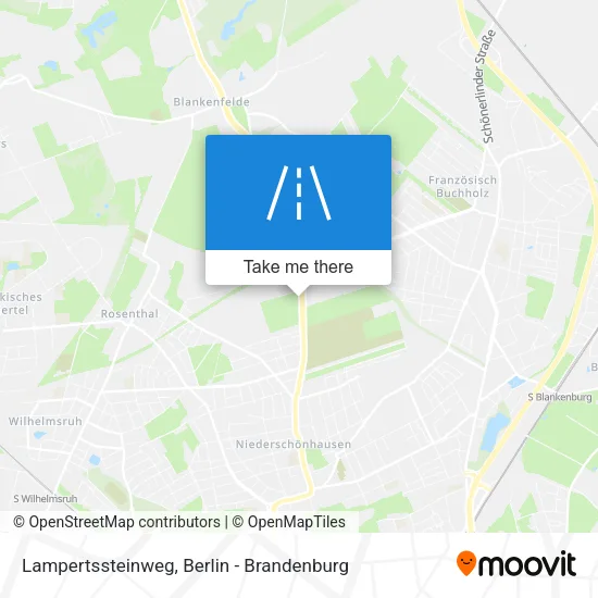 Карта Lampertssteinweg