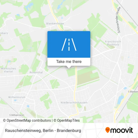 Rauschensteinweg map