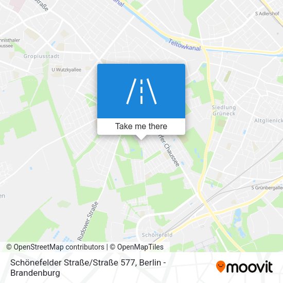 Schönefelder Straße/Straße 577 map