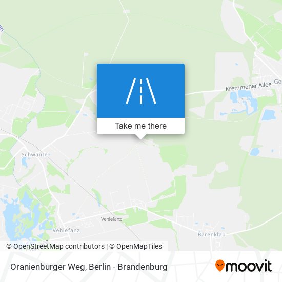 Oranienburger Weg map
